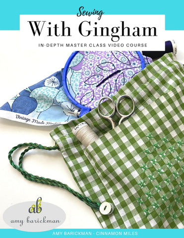 SWC Classes Sewing With Gingham Master Class Video Course larougetdelisle