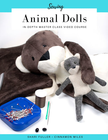 SWC Classes Sewing Animal Dolls Master Class Video Course larougetdelisle