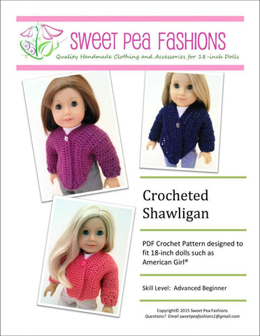 Sweet Pea Fashions Crochet Shawligan Crochet Pattern larougetdelisle