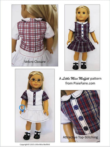 Little Miss Muffett 18 Inch Modern Teacher's Pet 18" Doll Clothes larougetdelisle