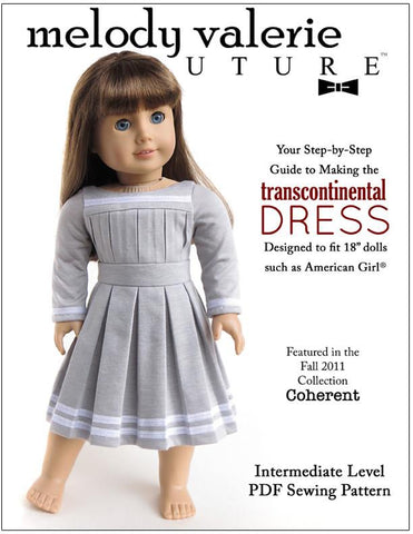 Melody Valerie Couture 18 Inch Modern Transcontinental Dress 18” Doll Clothes larougetdelisle