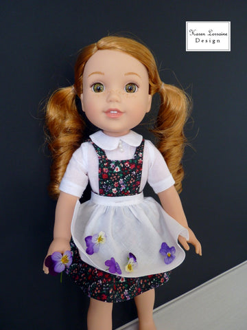 Karen Lorraine Design WellieWishers Tyrol 14-14.5 Inch Doll Clothes Pattern larougetdelisle