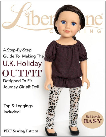Liberty Jane Journey Girl U.K. Holiday Outfit for Journey Girls Dolls larougetdelisle