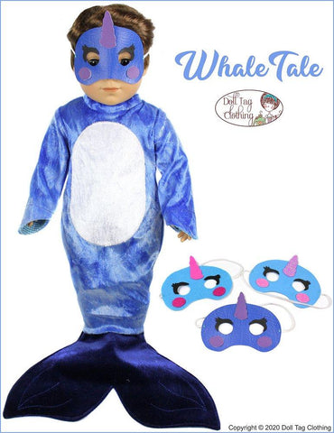 Doll Tag Clothing 18 Inch Modern Whale Tale 18" Doll Clothes larougetdelisle