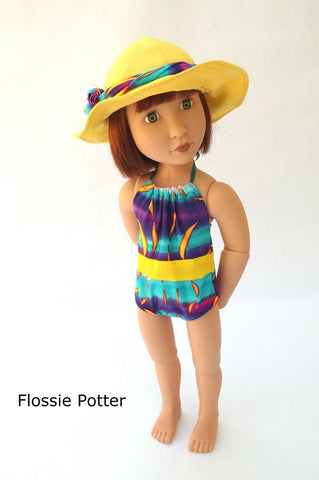 Flossie Potter A Girl For All Time Surf Side 3-in-1 for AGAT Dolls larougetdelisle