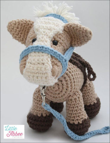 Little Abbee Amigurumi Alfalfa the Horse Amigurumi Crochet Pattern larougetdelisle