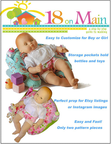 18 On Main Bitty Baby/Twin My Baby Sitter 15" Baby Doll Accessory Pattern larougetdelisle