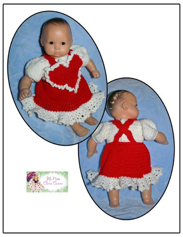 Mon Petite Cherie Couture Bitty Baby/Twin Be Mine Crochet Pattern larougetdelisle