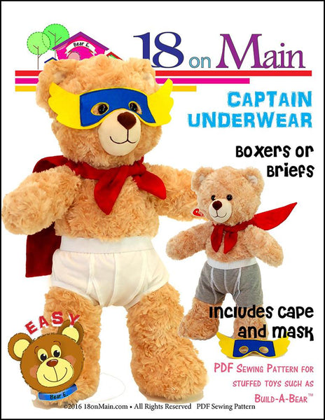 build a bear patterns