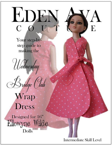 Eden Ava Ellowyne Bridge Club Dress for Ellowyne Dolls larougetdelisle