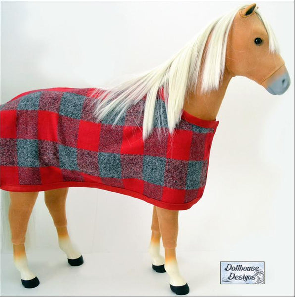 Dollhouse Designs Manta y accesorios para caballos Filly 18