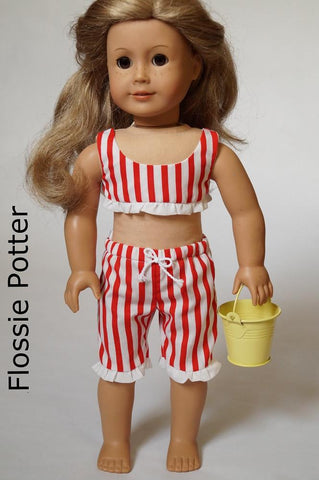 Flossie Potter 18 Inch Historical Jellies 18" Doll Clothes larougetdelisle