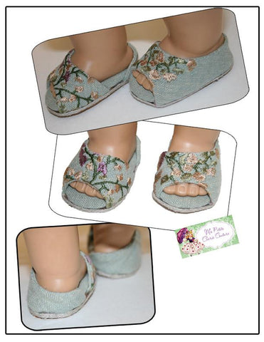 Mon Petite Cherie Couture Shoes Kara Shoes 18" Doll Shoes larougetdelisle