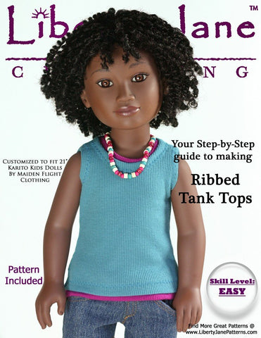 Liberty Jane Karito Kids Free Tank Top Pattern Karito Kids Dolls larougetdelisle