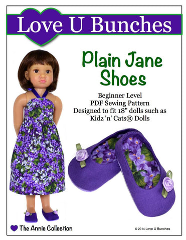 Love U Bunches Kidz n Cats Plain Jane Shoes for Kidz 'n' Cats Dolls larougetdelisle