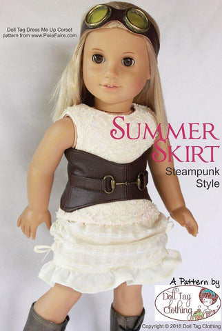 Doll Tag Clothing 18 Inch Modern Summer Skirt 18" Doll Clothes larougetdelisle