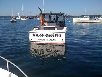 Knot Boat Names - Knot Guilty