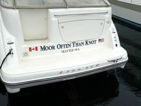 Knot Boat Names - More Often Than Knot