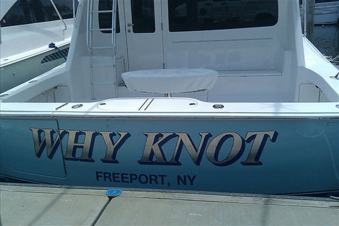 Knot Boat Names - Why Knot