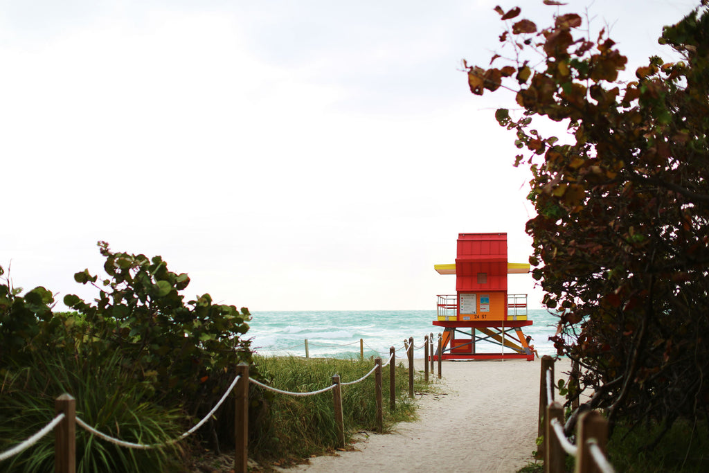 Lifeguard Hut Miami Beach Florida