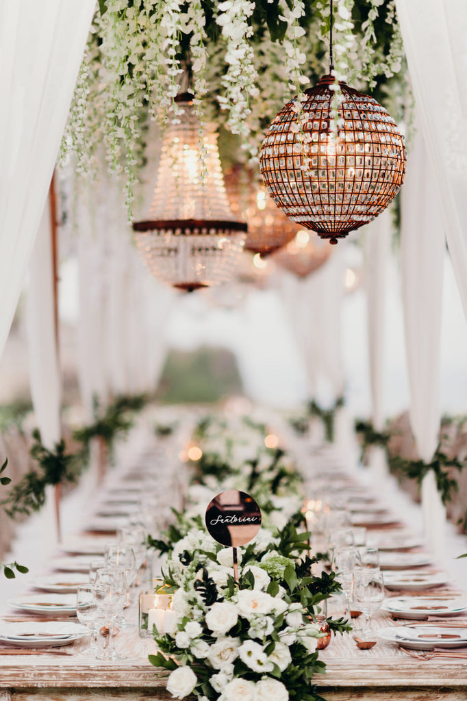 Hannah Polites Wedding Table Decorations