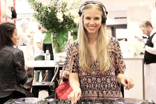 DJ at David Jones Girls Night Out