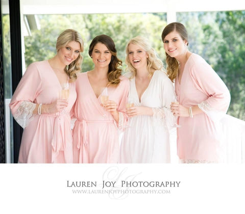 Bridesmaid Robes, bridal Robes, homebodii