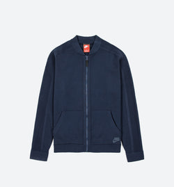 nike tech knit bomber jacket