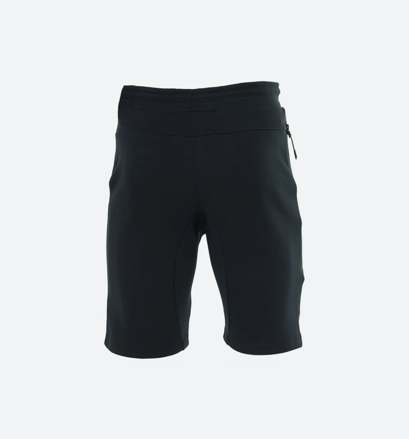 mens black nike fleece shorts