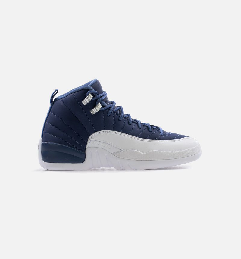 black and blue 12s grade school