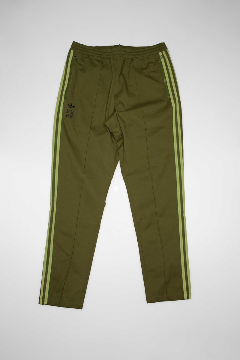 olive green adidas track pants womens