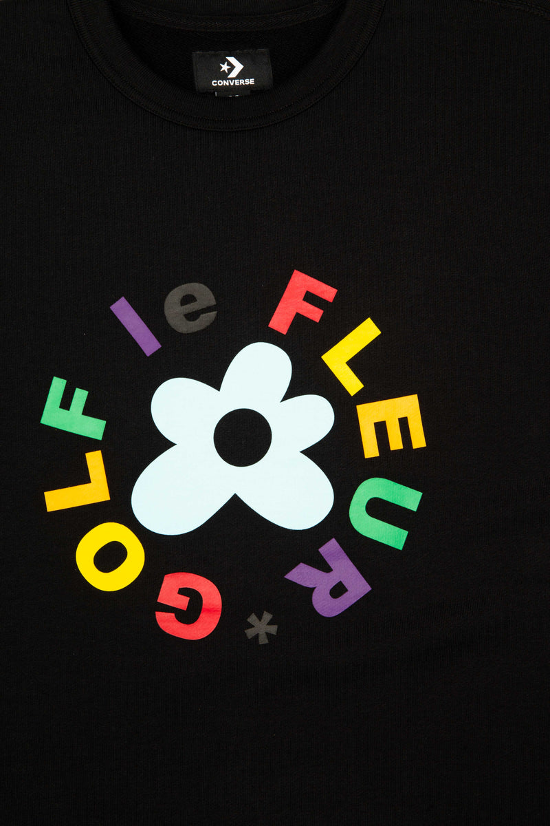 golf le fleur hoodie black