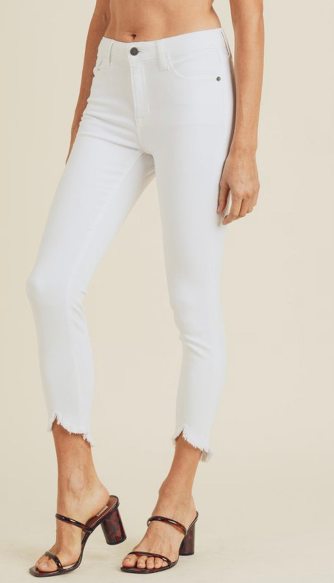 just usa white jeans