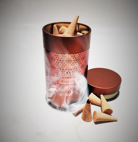 100% Natural Luxury Incense Cones - Powerful natural essences set the mood!