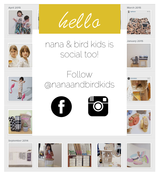 Follow nana & bird kids @nanaandbirdkids too