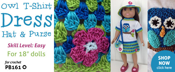 Owl T-Shirt Dress Crochet Pattern Maggie's Crochet