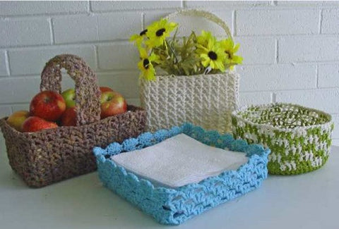 Picture of Country Baskets Crochet Pattern