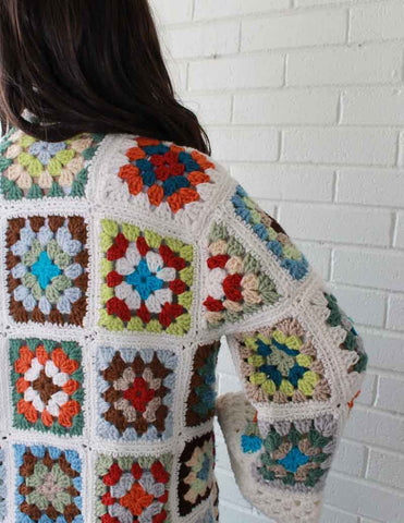 Picture of Granny Square Coat Crochet Pattern