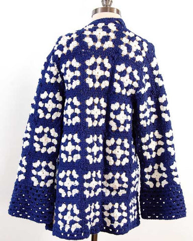 Picture of Granny Square Coat Crochet Pattern