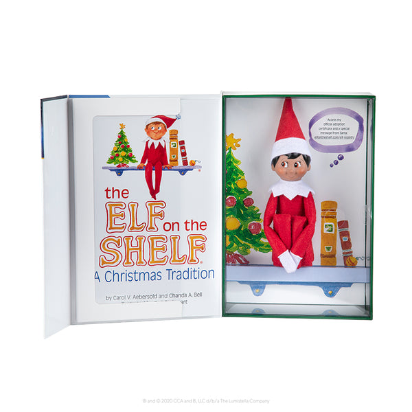 Elf On The Shelf Scout Elf And Christmas Tradition Box Set - Santa's 