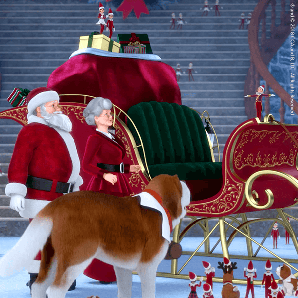 Elf Pets: Santa's St. Bernards Save Christmas DVD - Santa's Store: The Elf  on the Shelf®