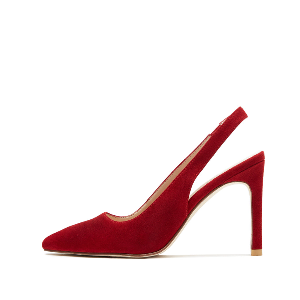 Ivory (Scarlet / Kid Suede)