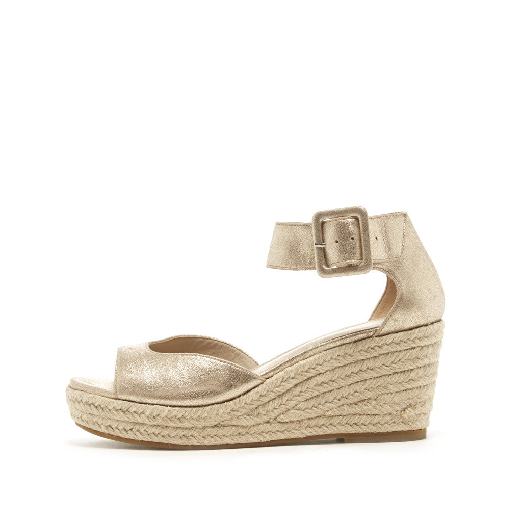 Kauai (Platinum Gold / Metallic Kid Suede)