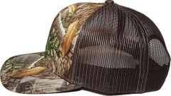 Realtree Printed Trucker Side