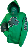 Irish Clover Hoodie Green