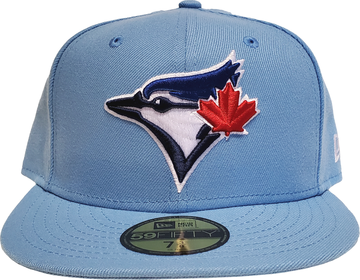 blue jays on field hat