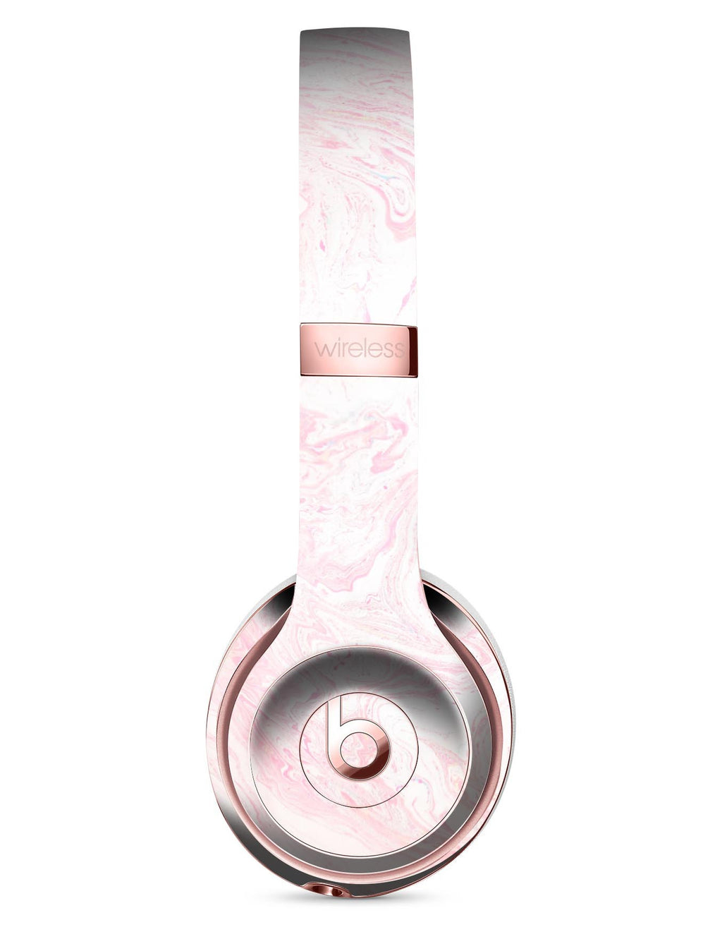 beats wireless pink light