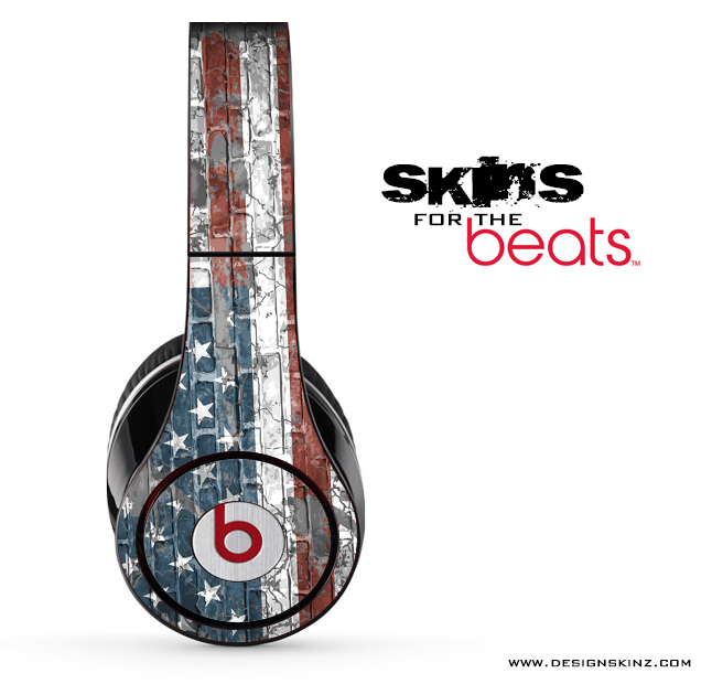 USA Flag Vintage Skin for the Beats by 