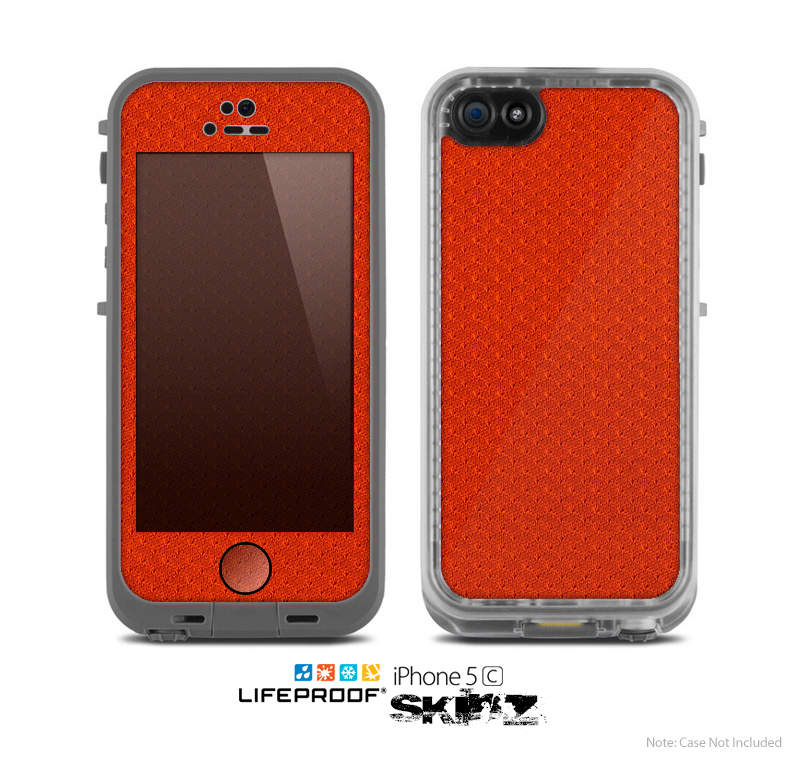 boog album fascisme The Red Jersey Texture Skin for the Apple iPhone 5c LifeProof Case –  DesignSkinz
