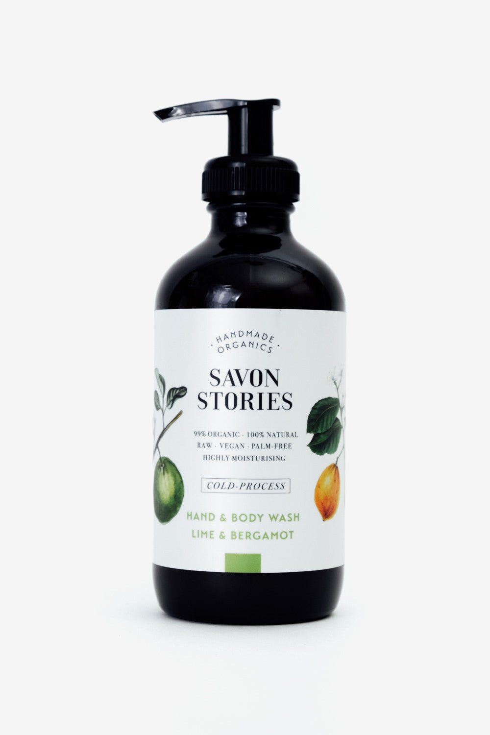 Lime & Bergamot Hand & Body Wash, Personal Care, Savon Stories - Six and Sons